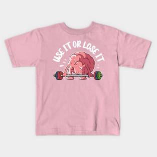 Weightlifting funny Kids T-Shirt